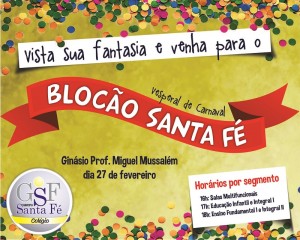Vesperal de Carnaval Blocão Santa Fé